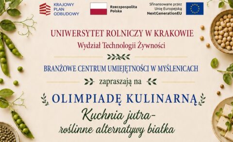 Znamy nazwiska zakwalifikowanych do II etapu Olimpiady kulinarnej:  „Kuchnia Jutra – Roślinne Alternatywy Białka”